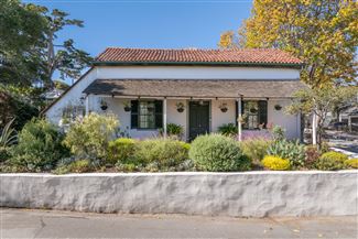Historic real estate listing for sale in Monterey , CA